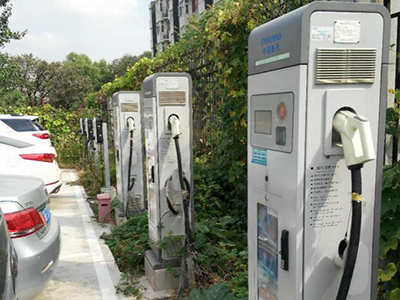 Estación de carga de vehículos eléctricos residenciales