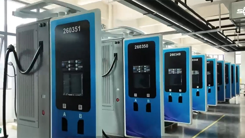 Estación de carga de vehículos eléctricos