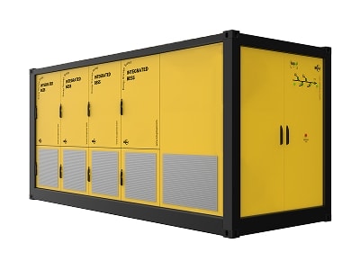 Sistema de almacenamiento de energía en contenedor