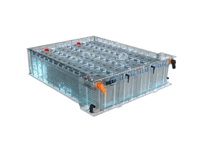 Paquete de baterías con refrigeración por inmersión 